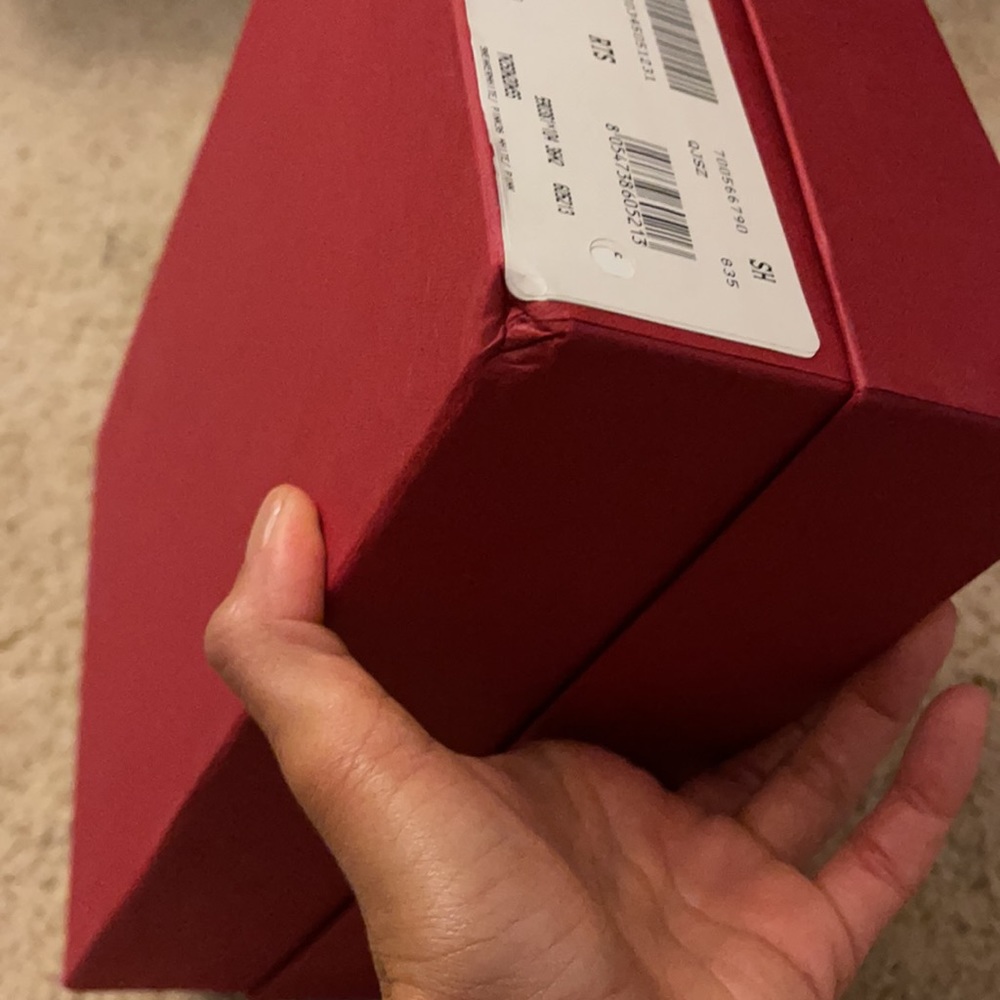 Empty Valentino Shoe Box View 5